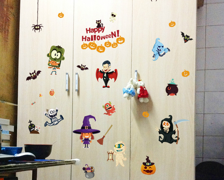 Decal trang trí lễ hội HALLOWEEN