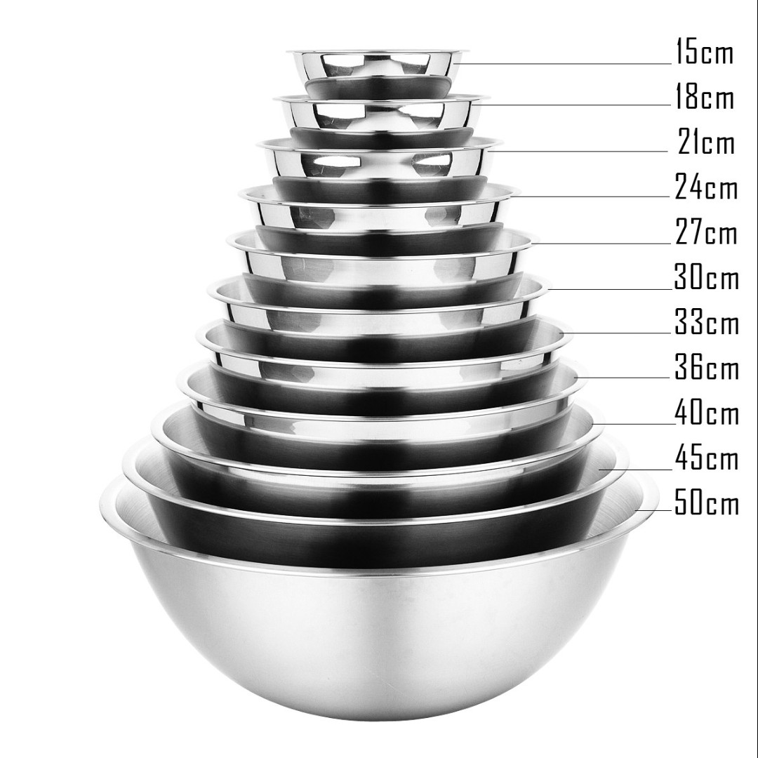 Thau Trộn Inox Zebra 50cm - 135050