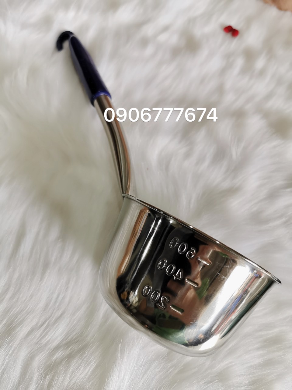 GÁO MÚC NƯỚC LÈO INOX CÓ VẠCH ĐO LƯỜNG