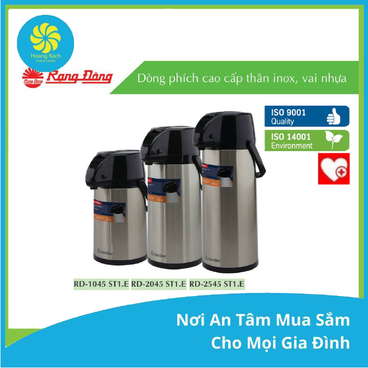 Phích Bơm nước Rạng Đông RD 1045 ST1.E