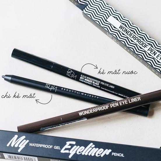 Kẻ mắt nước BOM Wonderproof pen eye liner