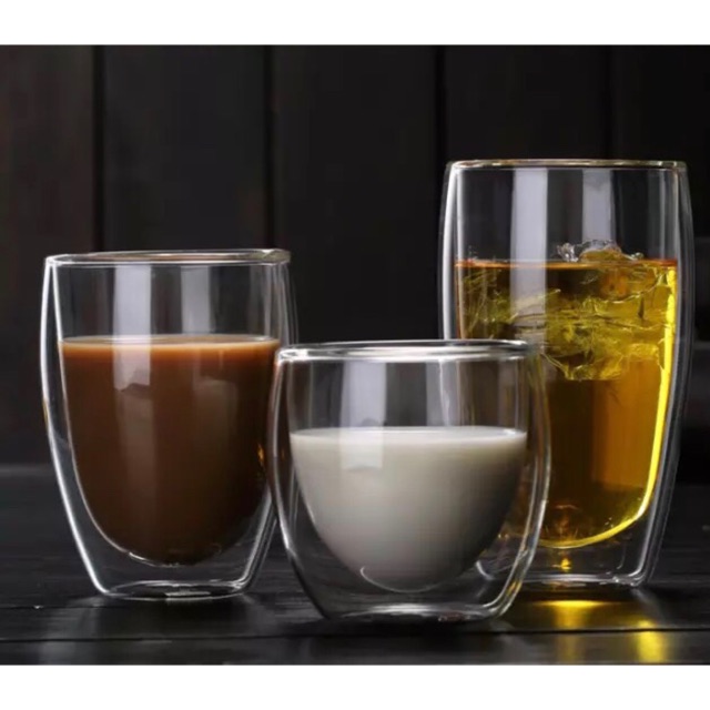 CỐC THỦY TINH 2 LỚP (chịu nhiệt)