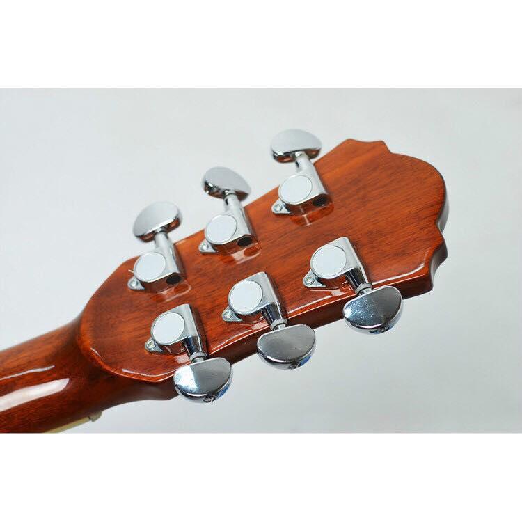 Bộ 6 khóa đàn guitar đúc đặc niken (đầy đủ ốc vít)