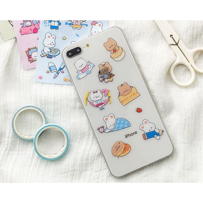 Bộ Miếng Dán Eslite yoyo Đáng Yêu E100