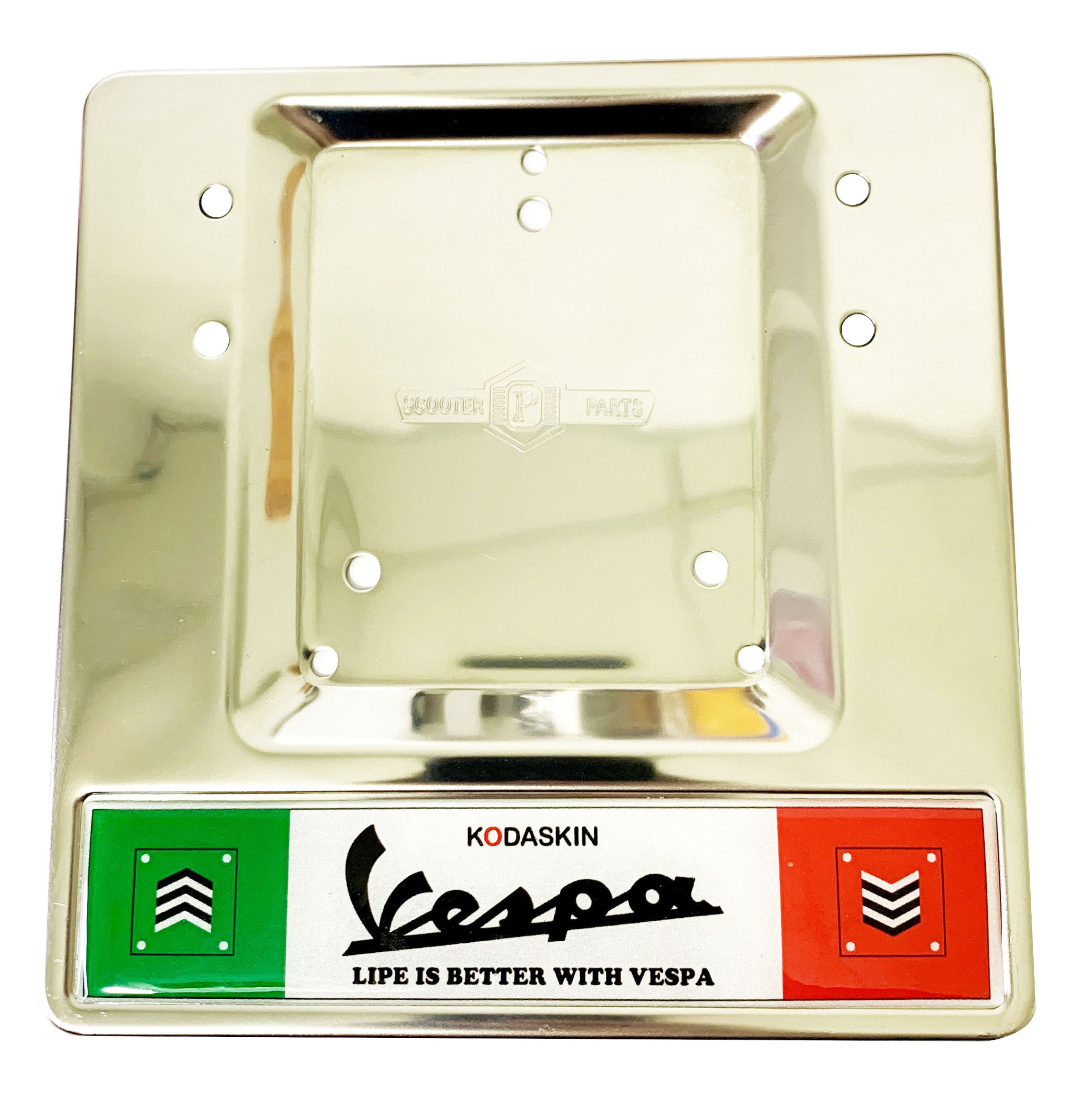 Đế biển số Vespa