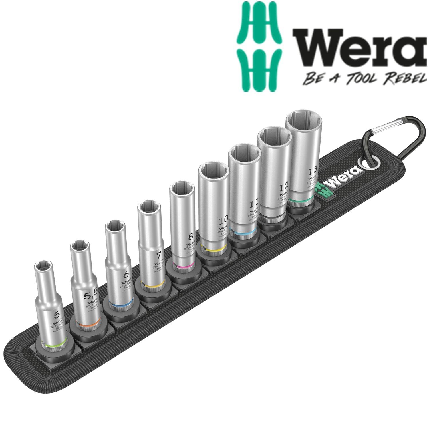 Belt A Deep 1 socket set Wera 05004525001