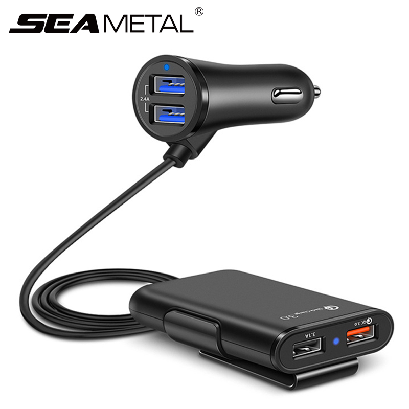 12V 24V Sạc ô tô USB mini USB type-C điện thoại trong xe ô tô sạc nhanh Bộ chuyển đổi sạc cho iphone 13 12 Xiaomi Huawei P40 Samsung