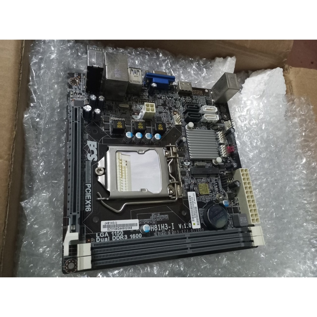 Main 1150 - ECS H81 ITX New NK