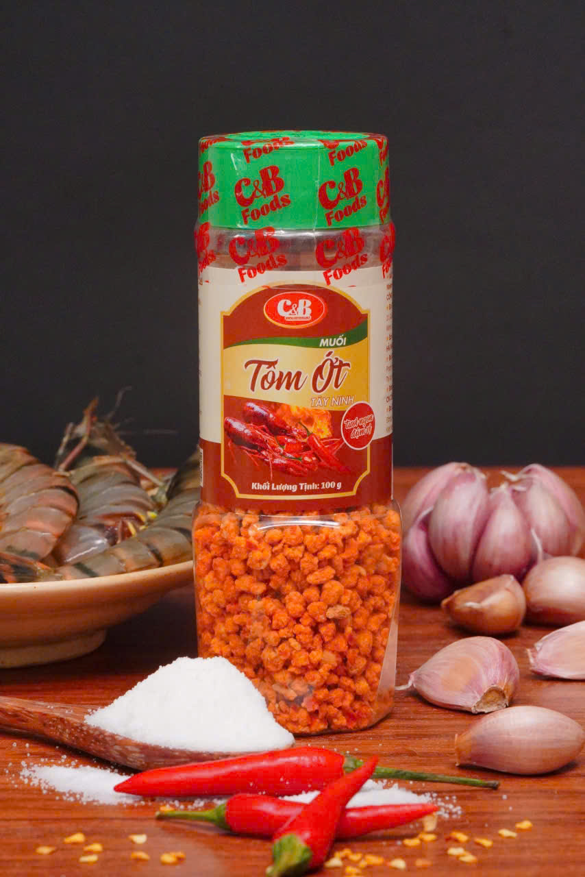 MUỐI TÔM ỚT TÂY NINH C&B - GIA VỊ ĐẬM ĐÀ, ĐÚNG CHUẨN VIỆT