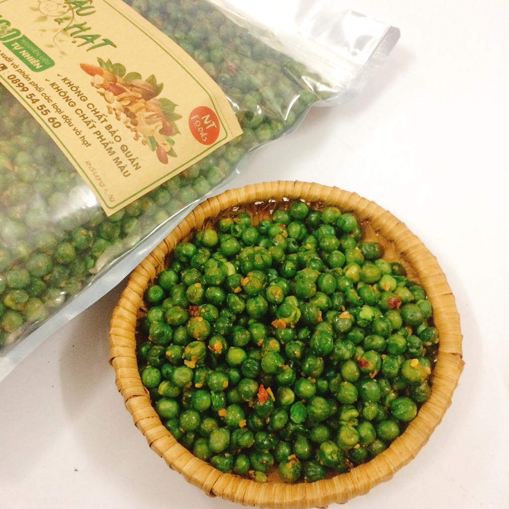 500gr Đậu Hà Lan rang tỏi ớt