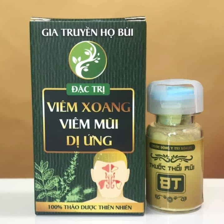 Bột thổi mũi - VIEM XOANG, VIEM MUI DI UNG BT