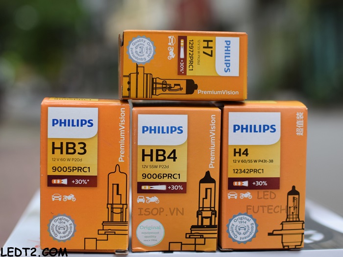 [LEDT2 ISOP] Đèn Halogen Philips Tiêu Chuẩn - Số lượng: 1 cái