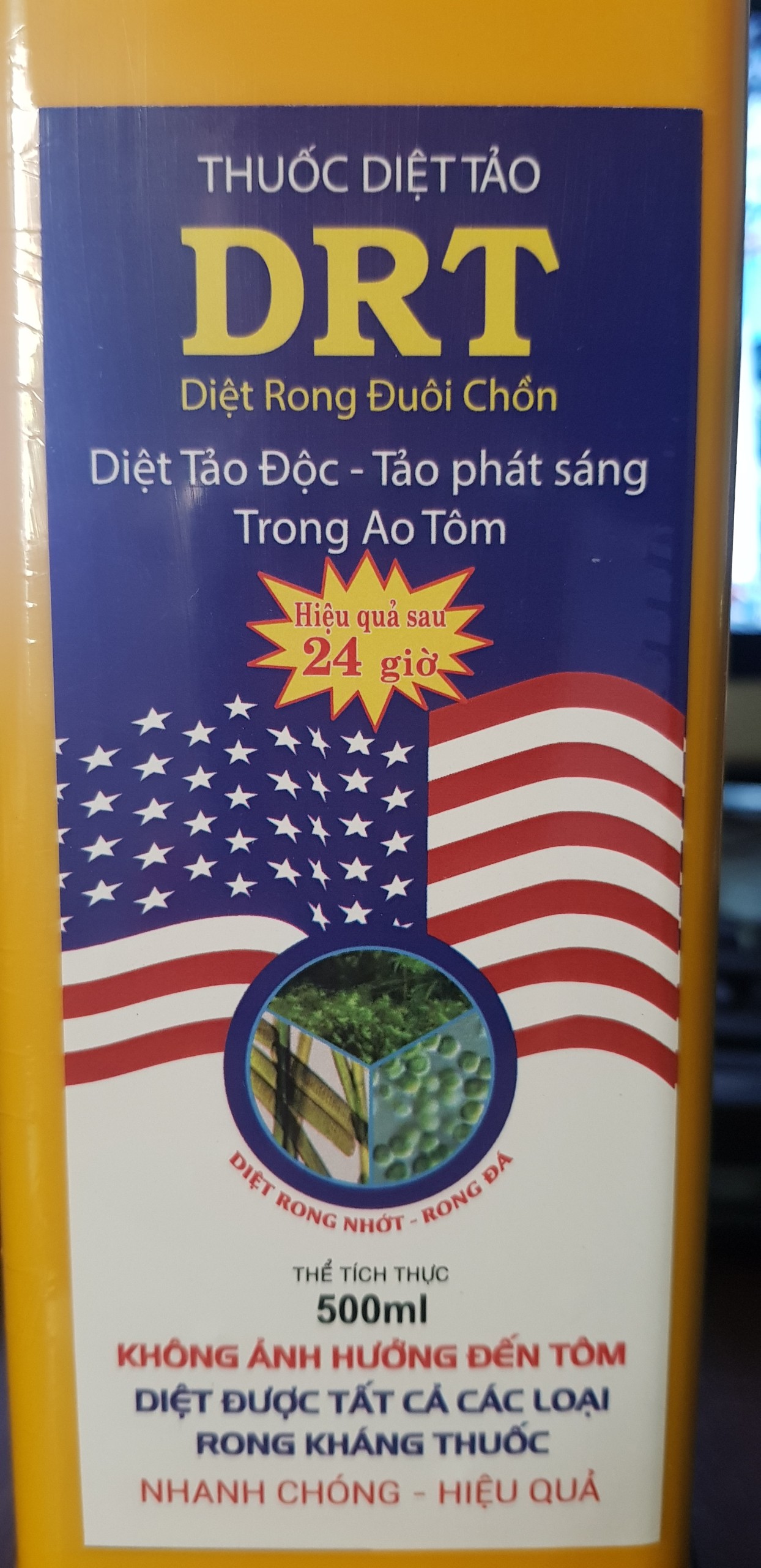 DRT thế hệ mới diệt rong cắt tảo