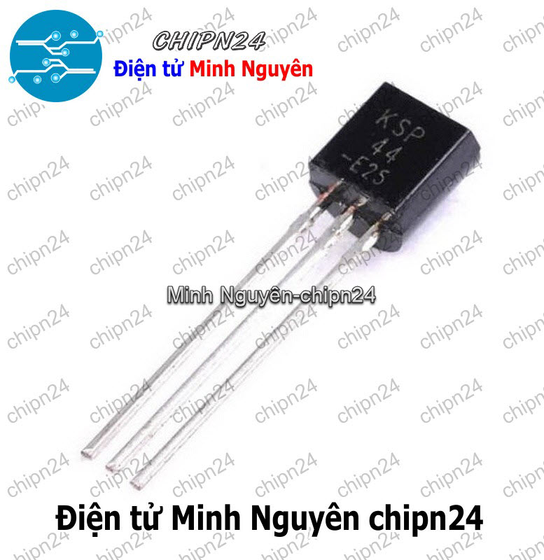 [10 con] (KT1) Transistor KSP44 TO-92 NPN 300mA 400V (MPSA44 A44) - HH001471