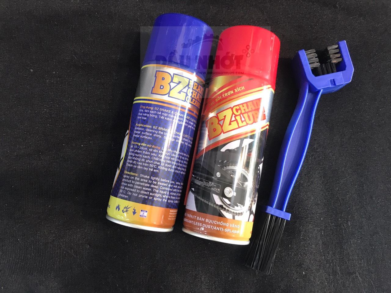 COMBO VỆ SINH BÔI TRƠN SÊN BZ 450ml