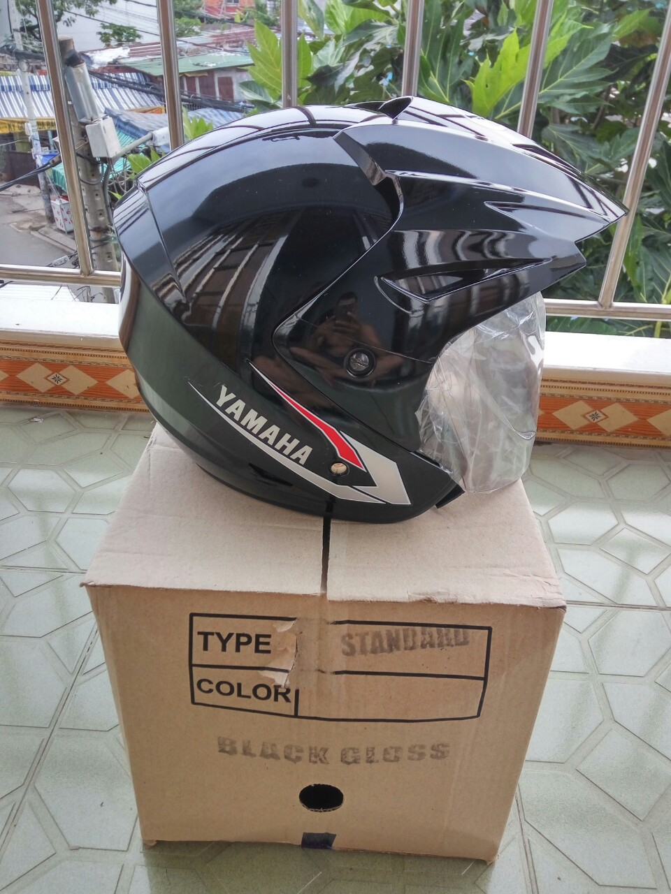 [HCM]Nón bảo hiểm 3/4 Yamaha ( XL) 2021
