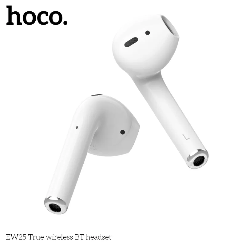 Bluetooth earphones TWS HoCo EW25 V5.3-pin part 4H (white)