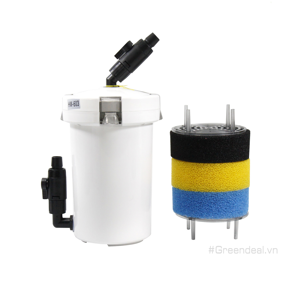 Lọc Phụ SunSun HW-603 Cho Bể Cá Cảnh