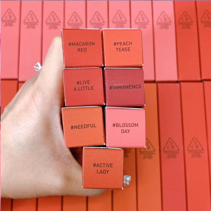 (Màu #LIVE A LITTLE) Son kem 3ce Cloud Walking In The Cloud Lip Tint