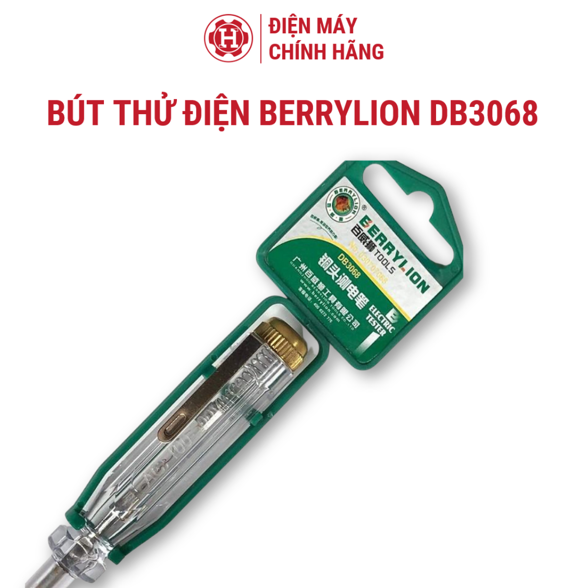 Bút thử điện cao cấp Berrylion DB3068
