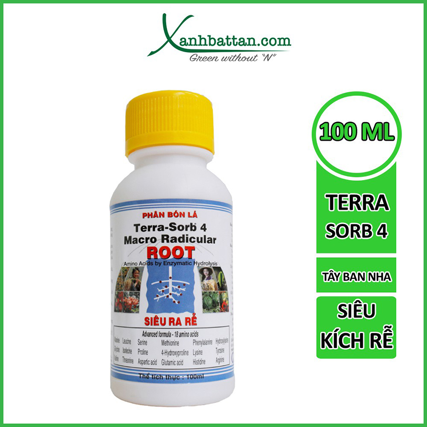Kích Rễ Lan Terra Sorb 4 Root Chai 100 ml