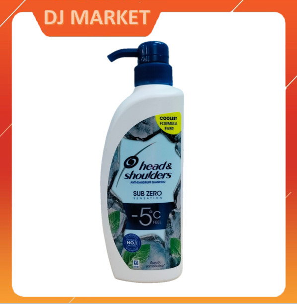 Dầu gội head and shoulder thái lan bạc hà mát lạnh 410ml