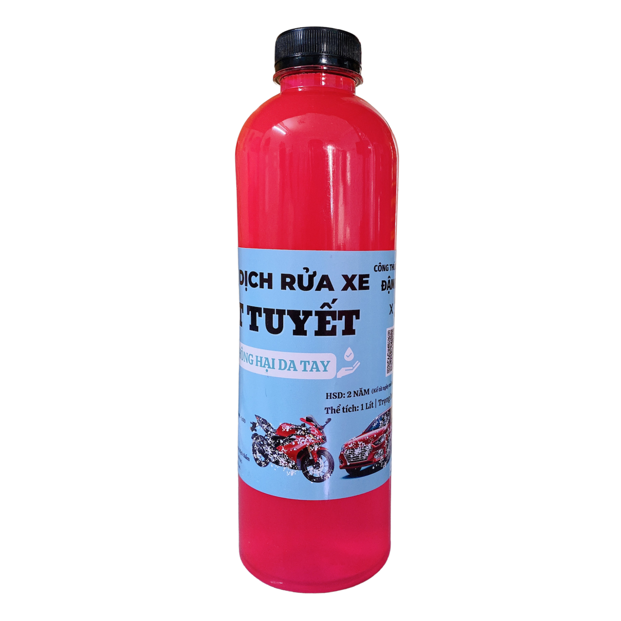 Dung Dịch Rửa Xe Bọt Tuyết CÓ CHẠM Chai 1 Lít (1000ml)