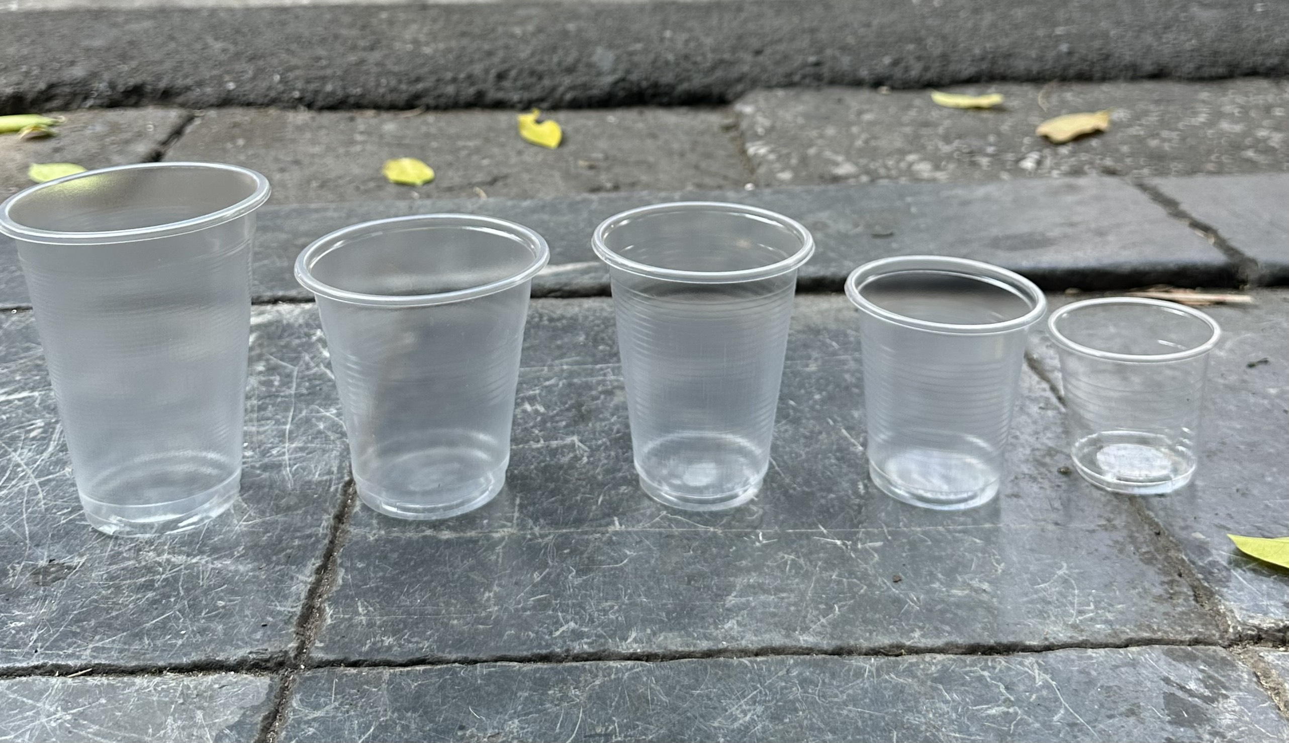 50 cái cốc ly nhựa pp dùng 1 lần có nhiều cỡ 140ml, 220ml, 300ml, 400ml hoặc 500ml có nắp hoặc không nắp