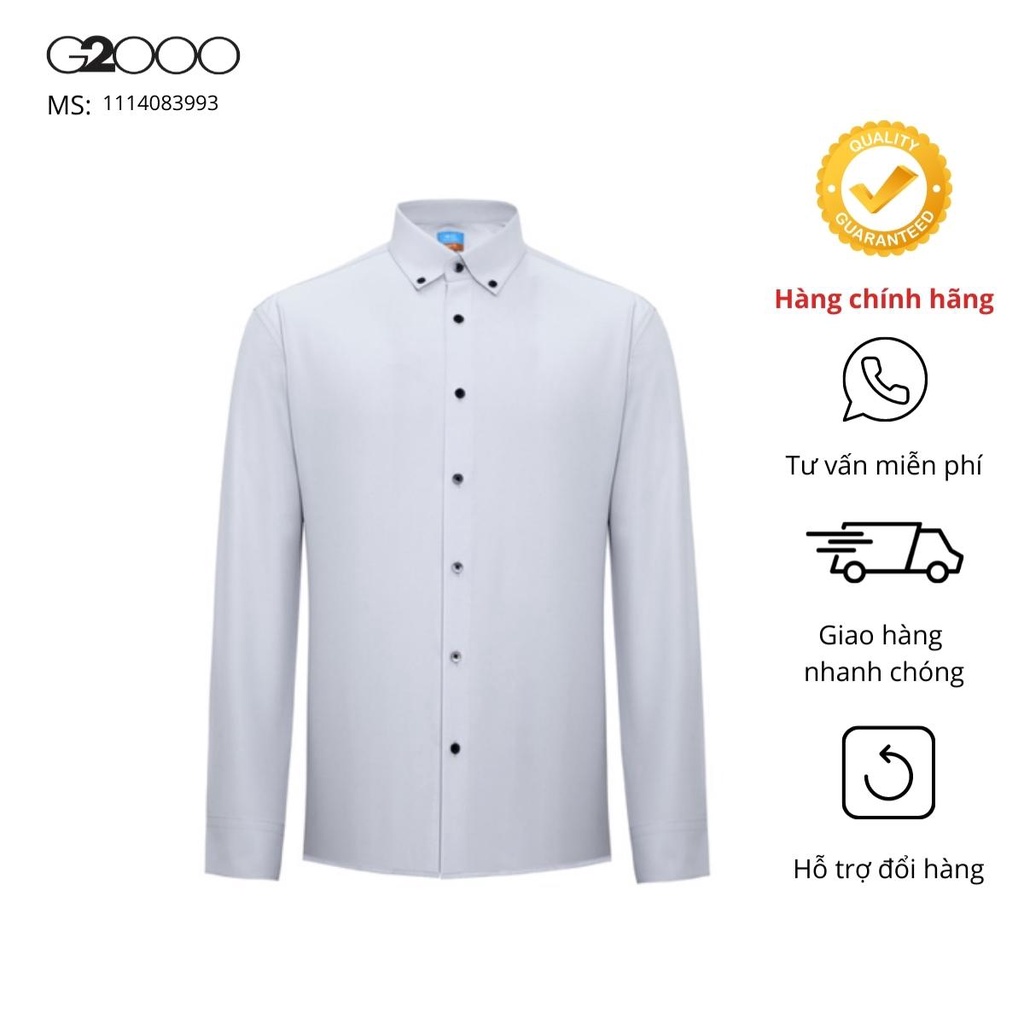 Áo Sơ Mi Nam G2000 Smart Fit (1114083993) Tay Dài