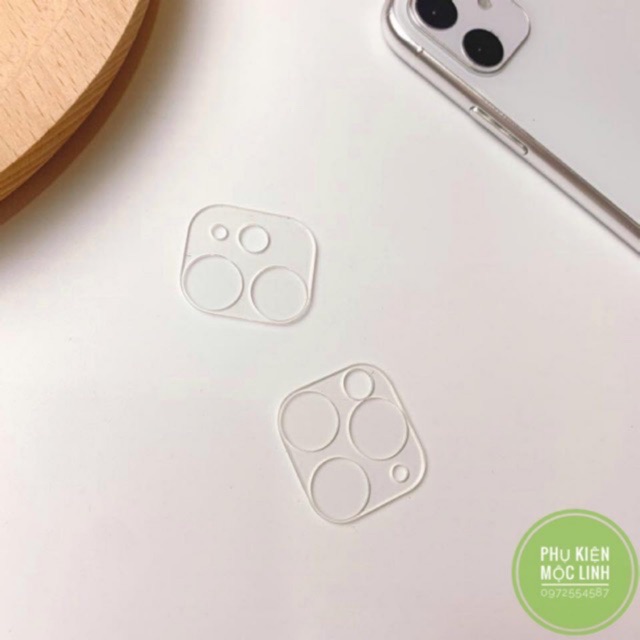 ??FULL BOX?? IPHONE 12 PRO MAX 12 PRO 12 MINI / 11 PRO MAX 11 -  MIẾNG DÁN  CƯỜNG LỰC FULL CỤM KÍNH CAMERA - TRONG SUỐT