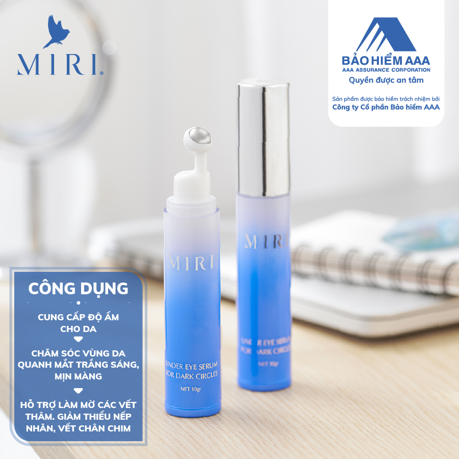 Serum Dành Cho Da Bị Thâm Quầng Mắt MIRI (10gr)