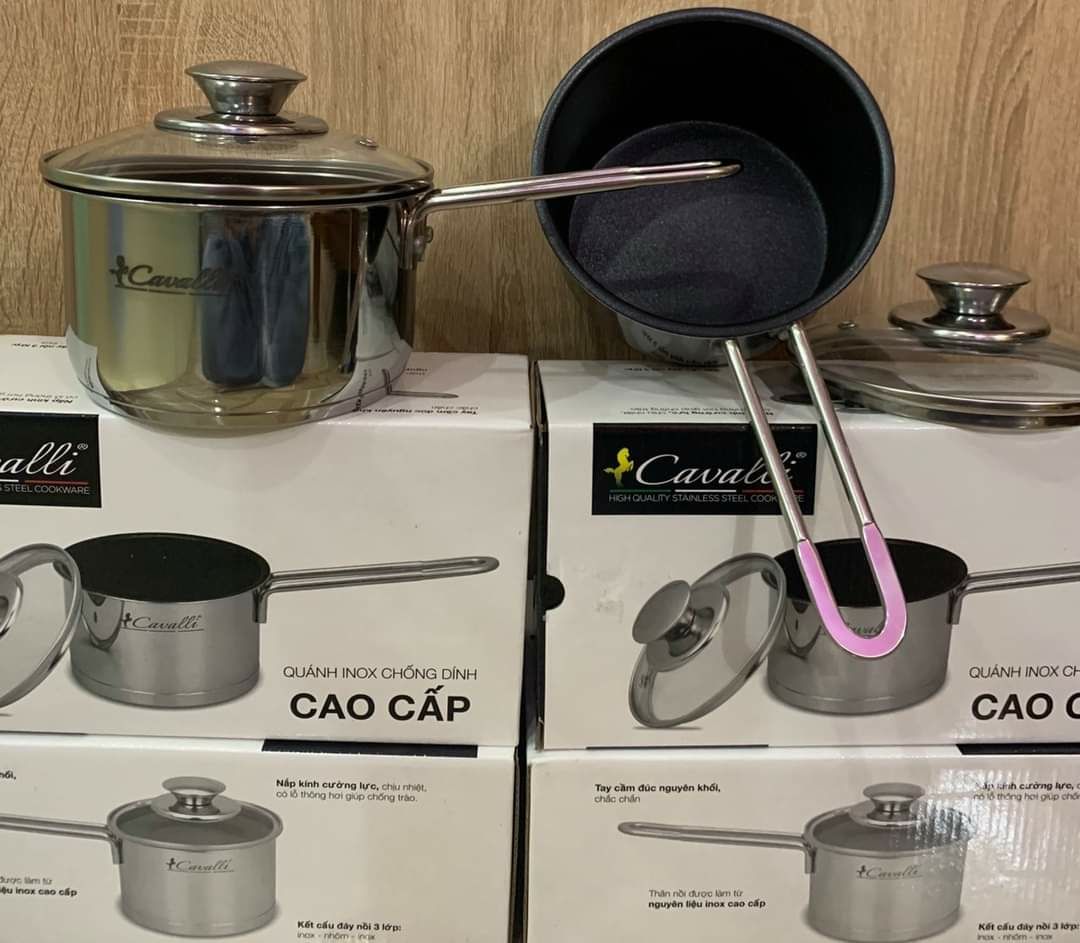 NỒI NẤU BỘT CHO BÉ Cavalli (14cm)