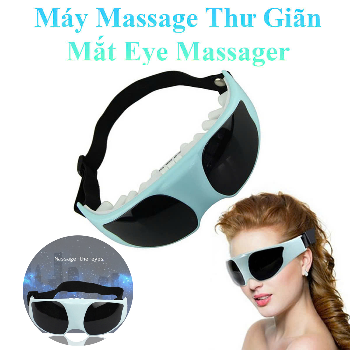 Máy Massage Mắt Eye Massager Ngăn Ngừa Cận Thị