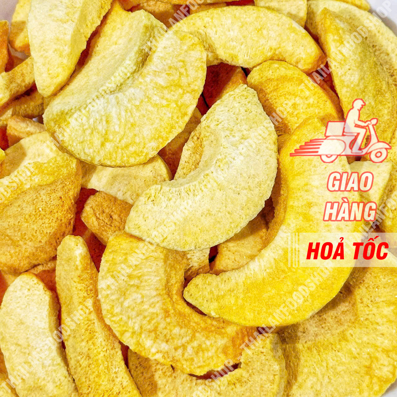 Đào Sấy Thăng Hoa ( Sấy Đông Khô ) - Túi 500Gram