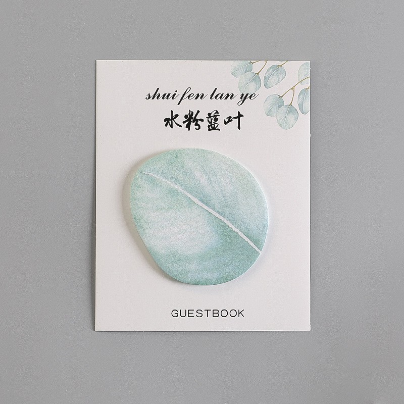 Giấy note chiếc lá Cá store nhỏ gọn, xinh xắn