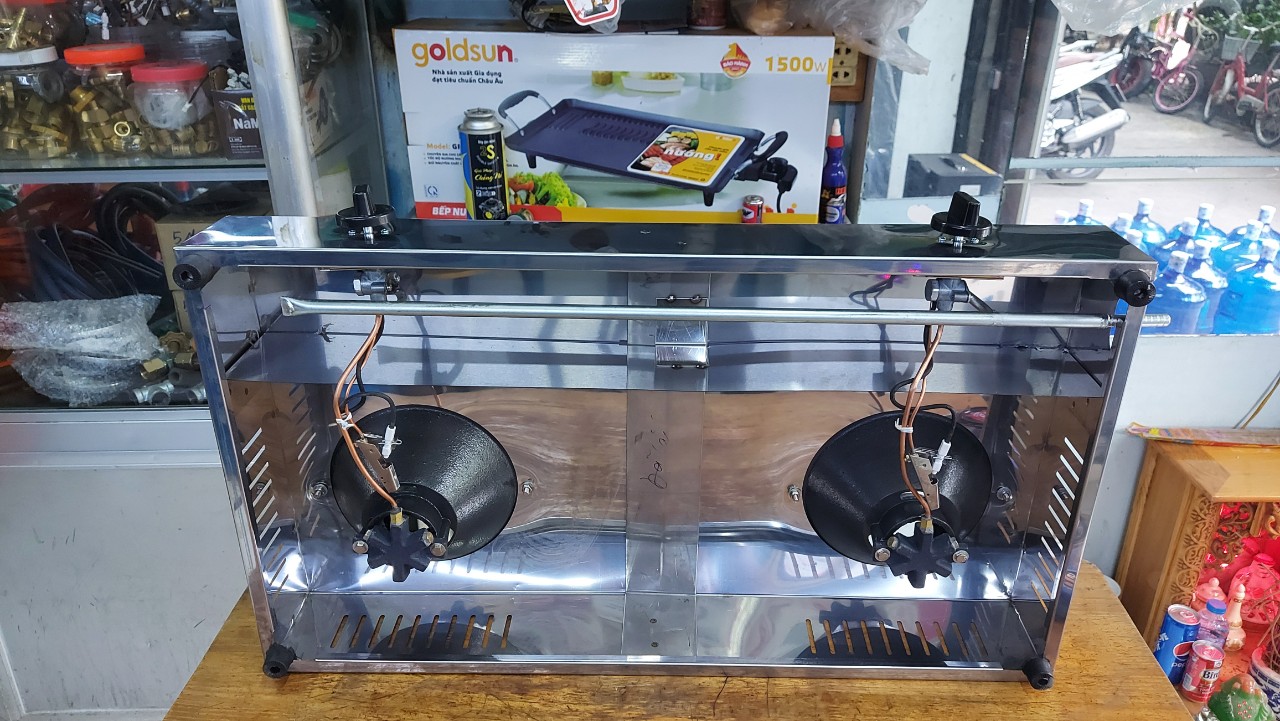 BẾP GAS CÔNG NGHIỆP ĐÔI BEXATO