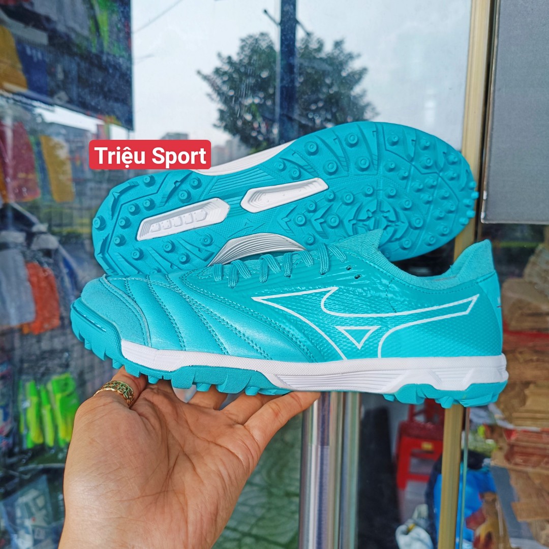 giày đá bóng mizuno sala beta tf ( tặng khâu đế + tất + túi rút + hộp )
