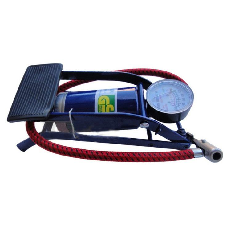 Bơm Đạp Chân Mini Dùng Cho Xe Máy, Xe Đạp, Ô Tô