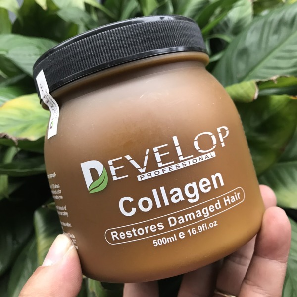 [HCM]Hấp Dầu DEVELOP Collagen (Chuyên phục hồi tóc khô sơ chẻ ngọn đặt biệt giữ màu nhuộm) 500ML giá rẻ