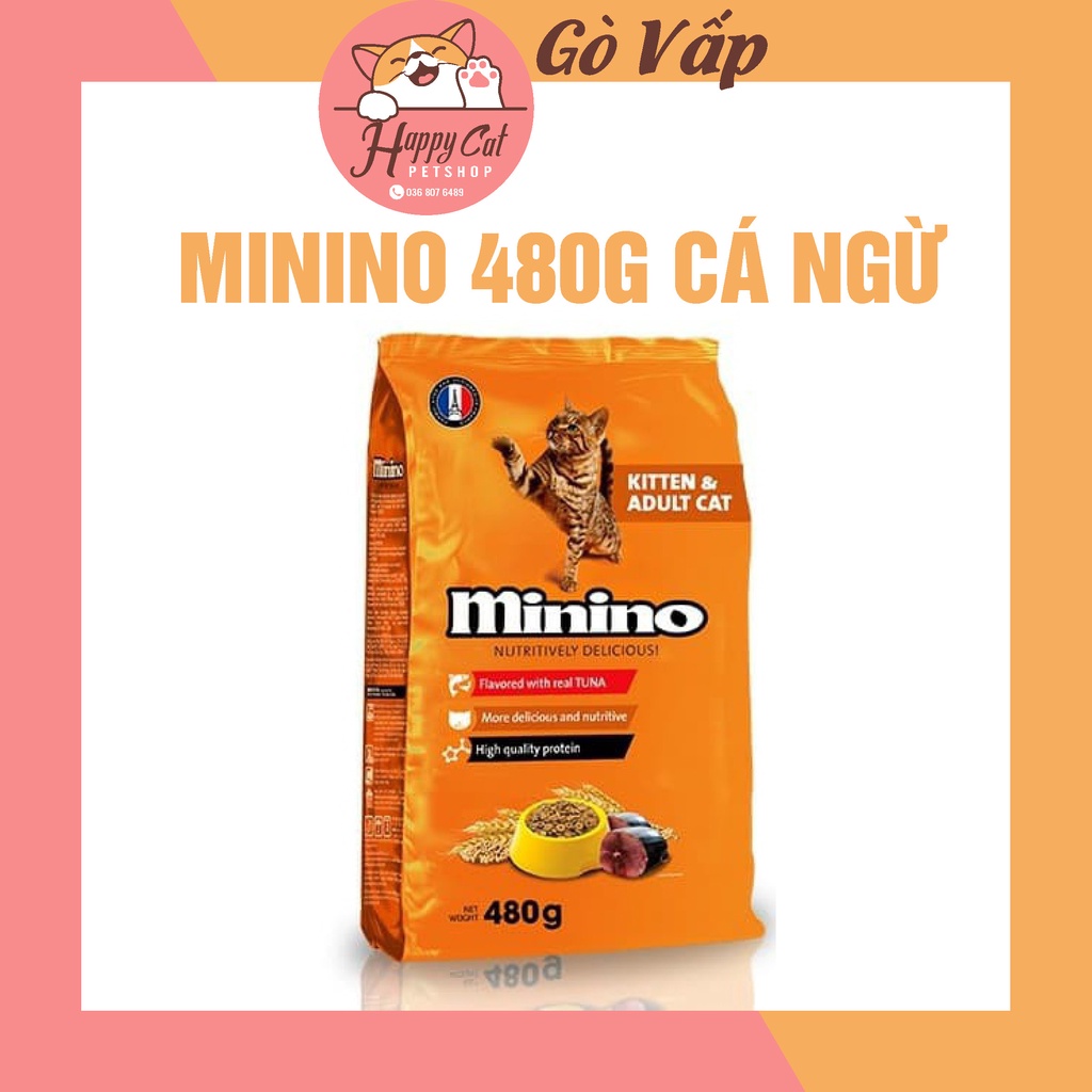 Hạt MININO Túi 350g & 480g - HAPPYCAT