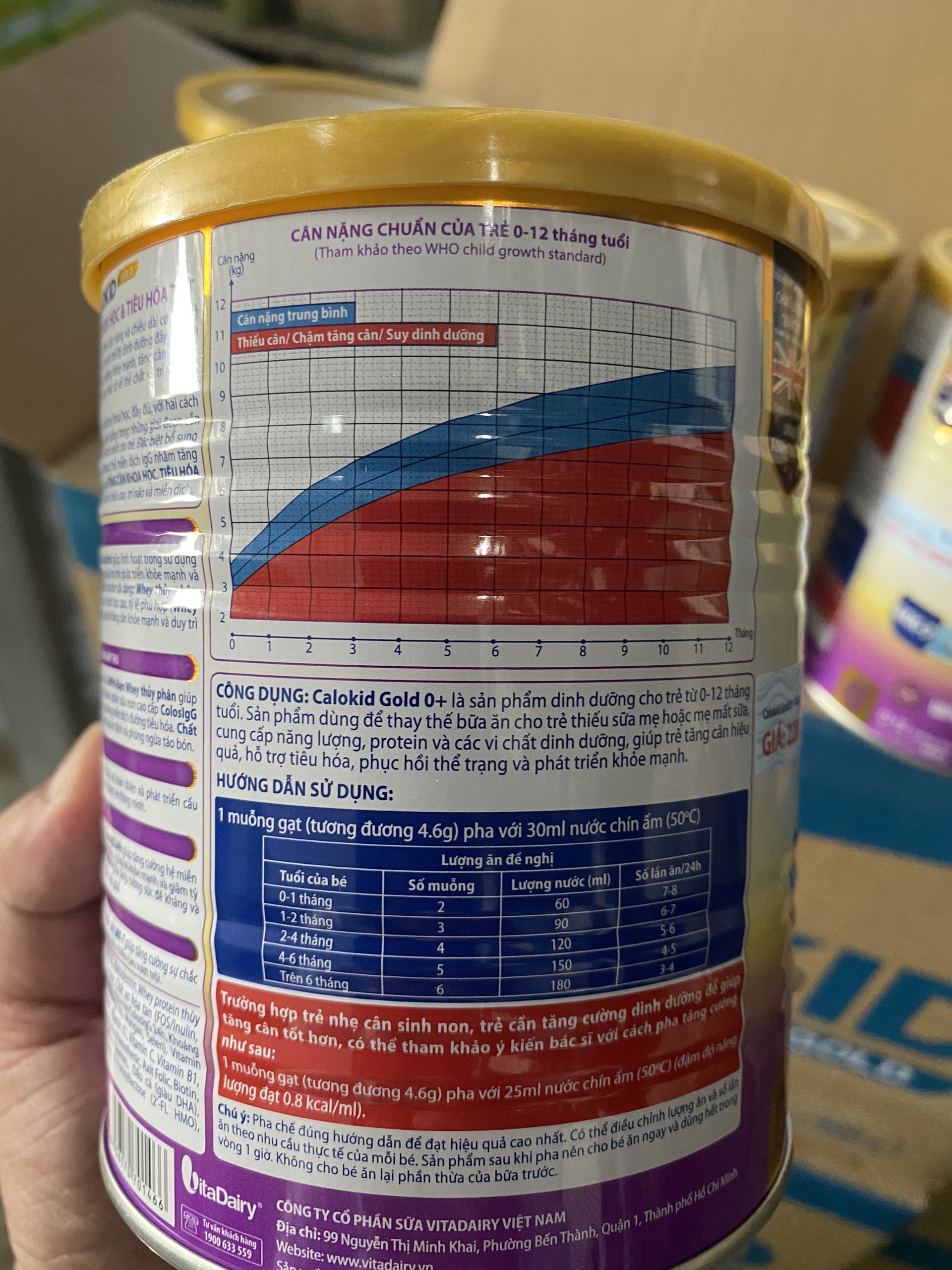 Sữa Calokid Gold 400g (trẻ biếng ăn từ 1-10 tuổi)