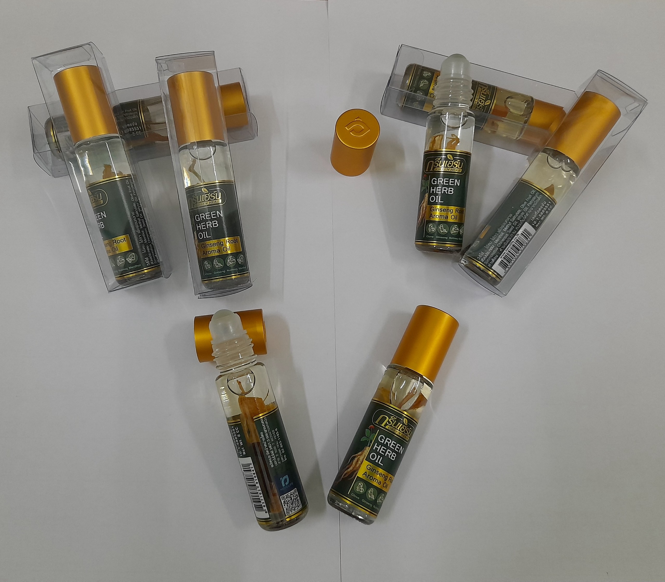 Combo 06 12 Chai Dầu gió dầu lăn Gió Xanh Thảo Dược MESOOK Oil 8ml dầu nóng đau nhức xương khớp khử mùi hôi cơ thể náchchân giảm stress