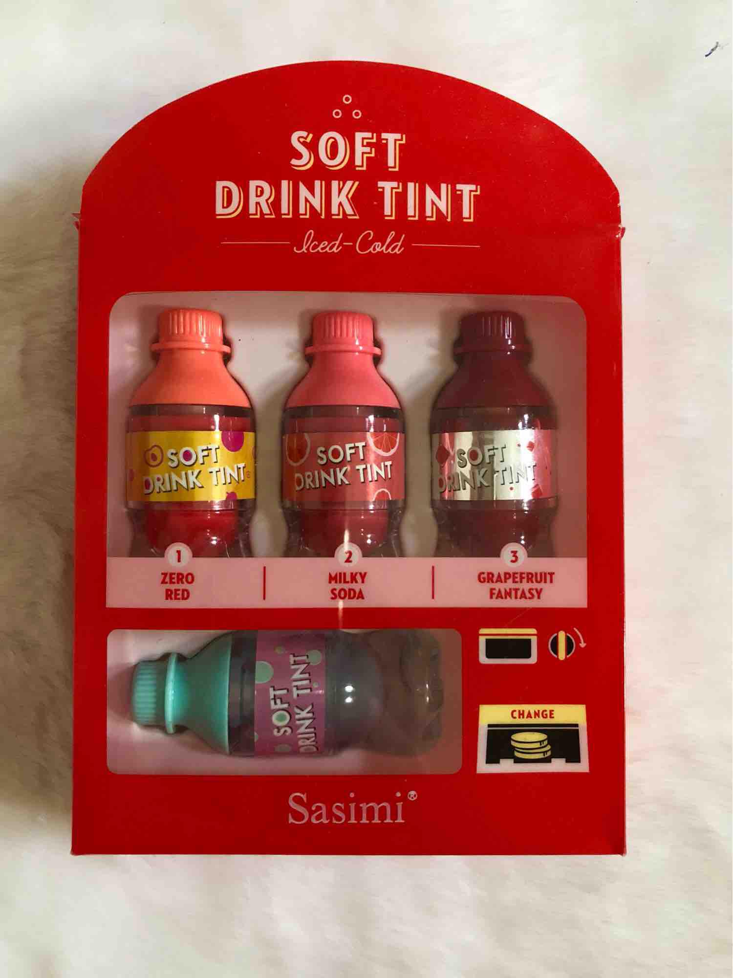 SÉT SON TINT CHAI NƯỚC NGỌT SASIMI