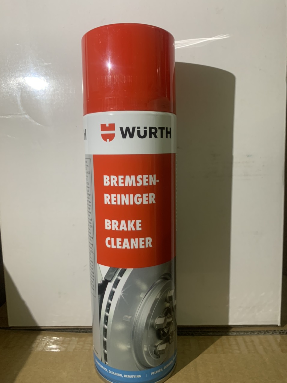 [HCM]Chai xịt vệ sinh thắng  tẩy rữa dầu mỡ ( WURTH Brake Cleaner 500ml )
