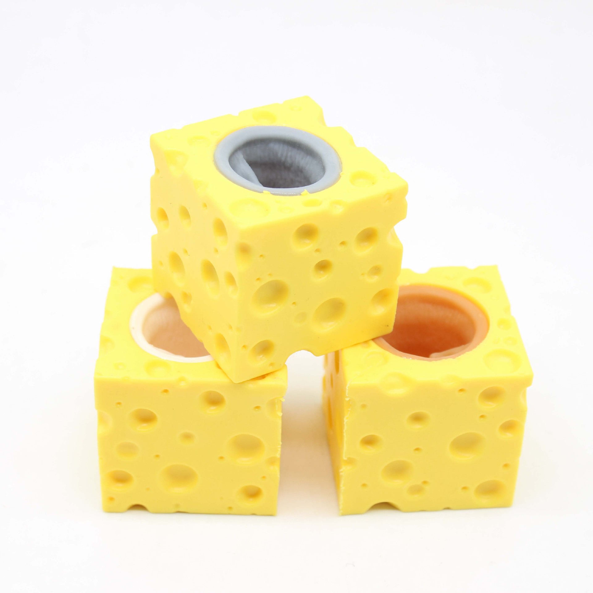 Đồ chơi Chuột bóp dẻo, Squishy Chuột phomat