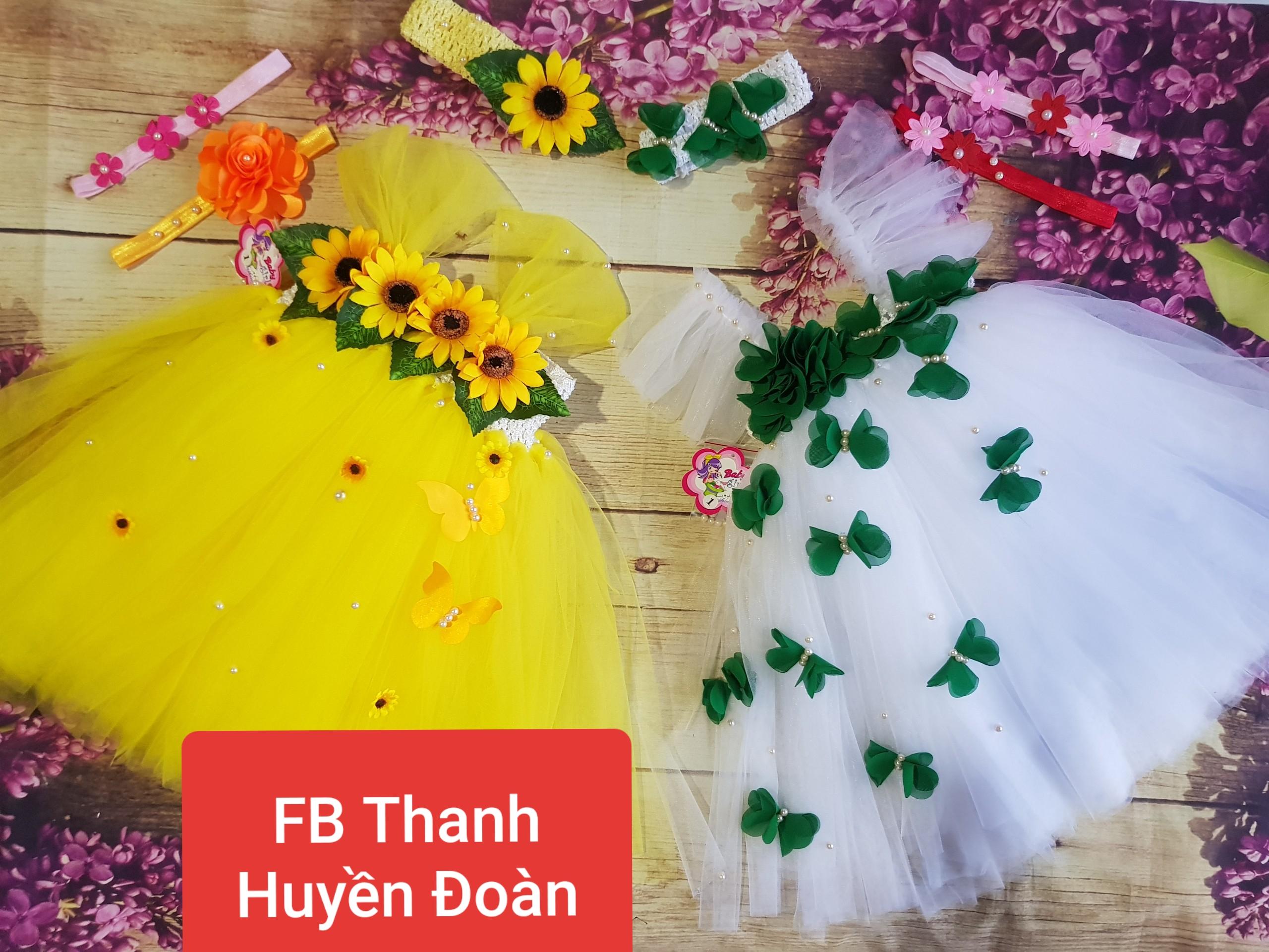 Váy tutu công chúa bé gái từ 0-7 tuổi