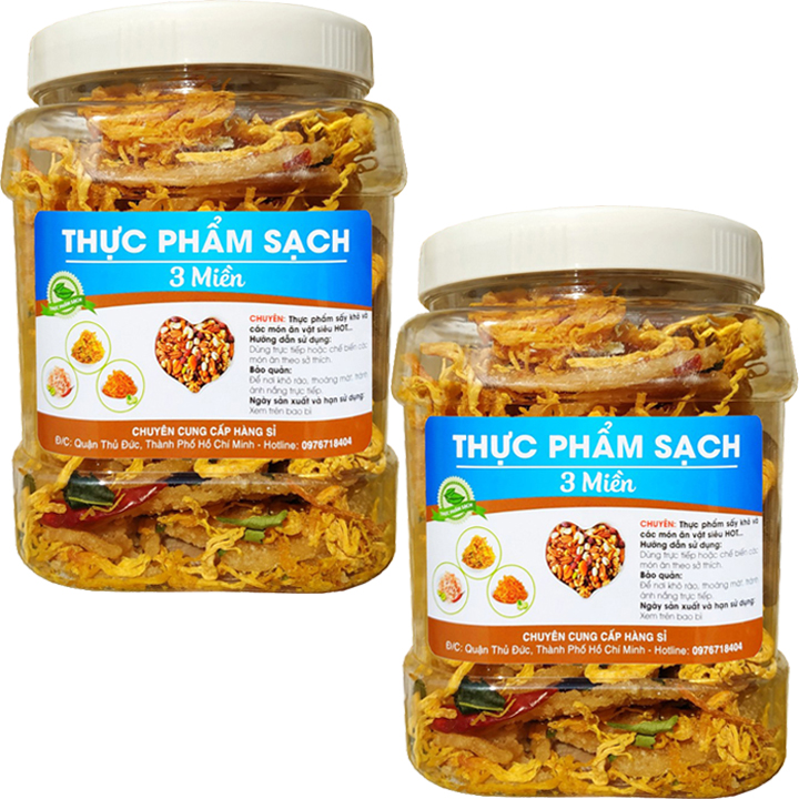 [HCM]Combo 2 Kg cơm cháy lắc khô gà [ăn vặt siêu ngon]