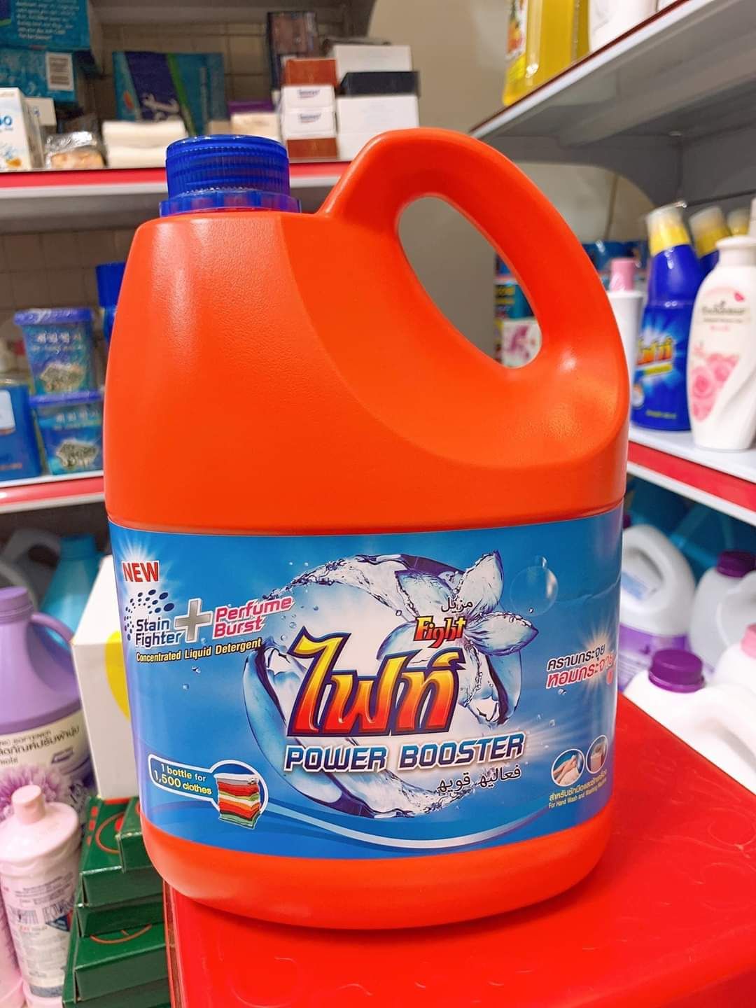 [HCM]NƯỚC GIẶT XẢ FIGHT 3000ML THÁI LAN [XANH]