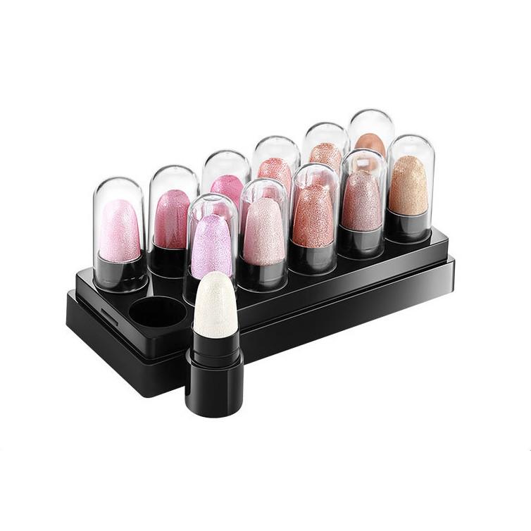 [HCM]Bộ 12 phấn mắt nhũ Maycreate lên màu chuẩn