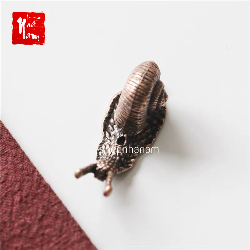 Đế cắm nhang vòng, đặt hương cây hình ốc sên thắp hương để lư trầm phụ kiện thác khói